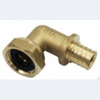 Уголок 20 (2.8)* 3/4" накидная гайка.аксиальный  H-L2003F(A)